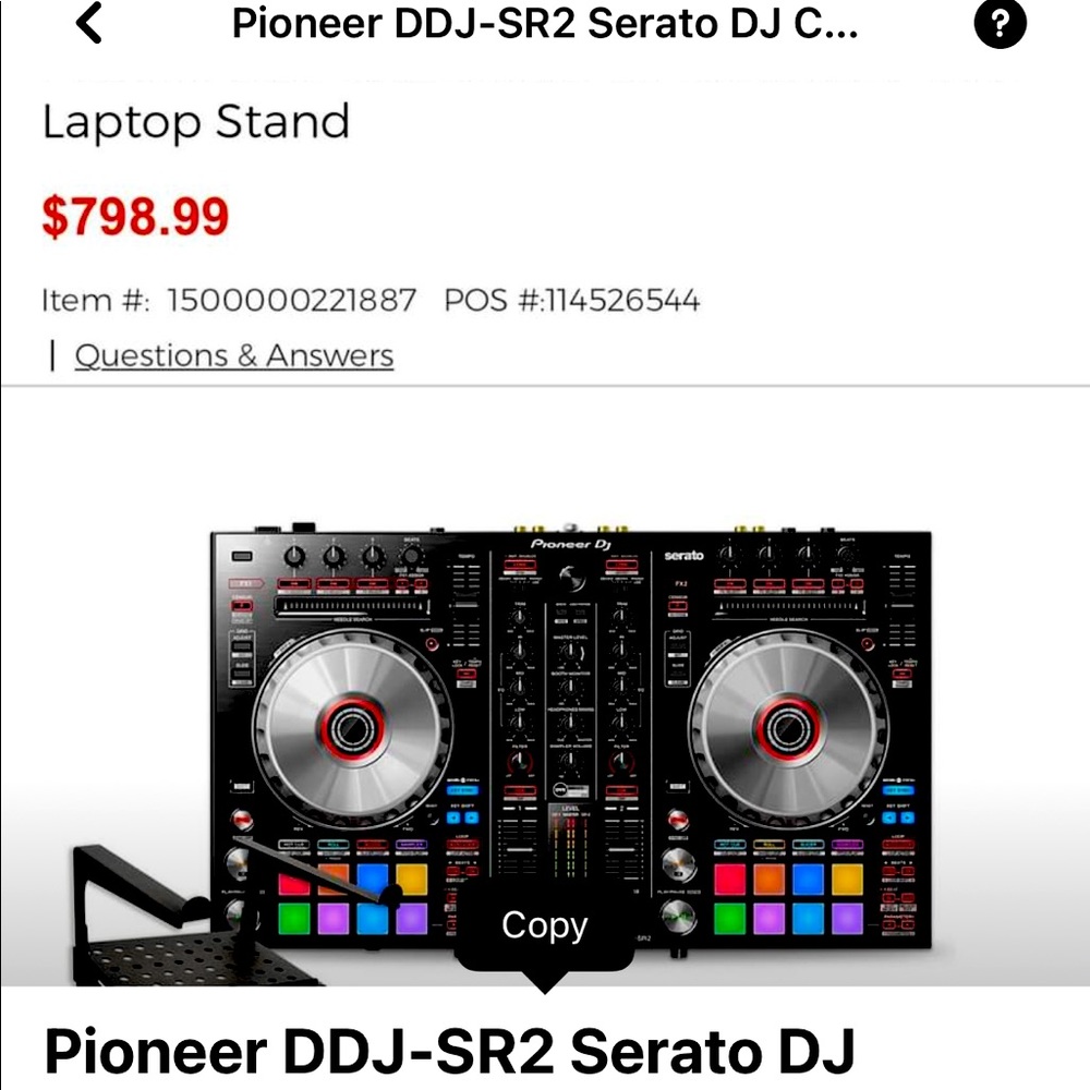 Dj Pioneer DDJ SB2